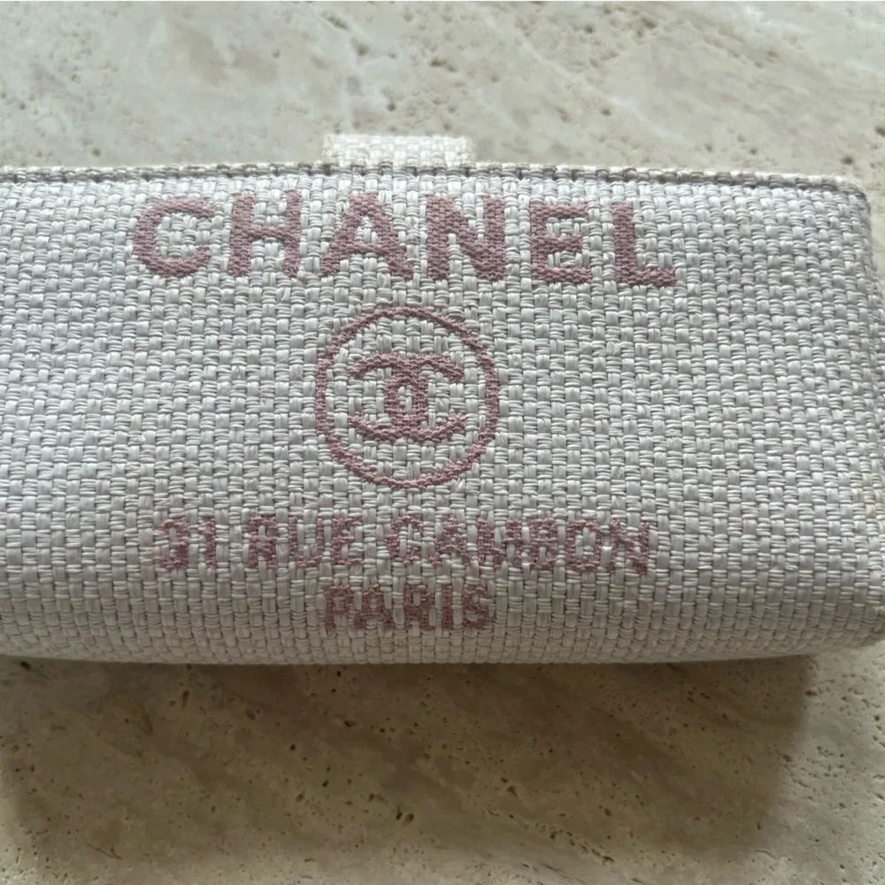 CHANEL Pink and Cream Mini Shoulder Bag